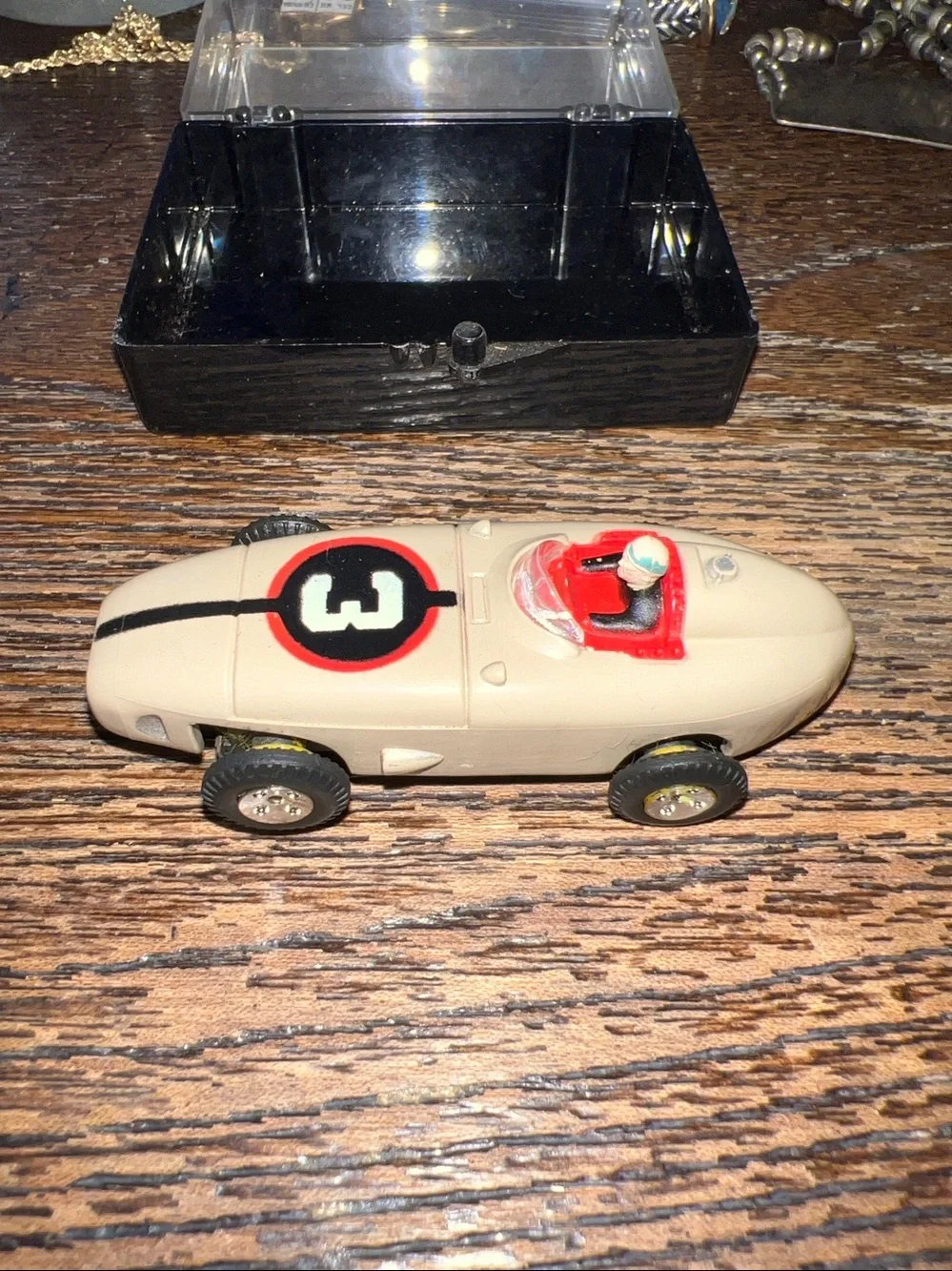 Vintage Aurora AFX Indianapolis Racer Light Brown Thunder-jet 1359 Aurora AFX ho